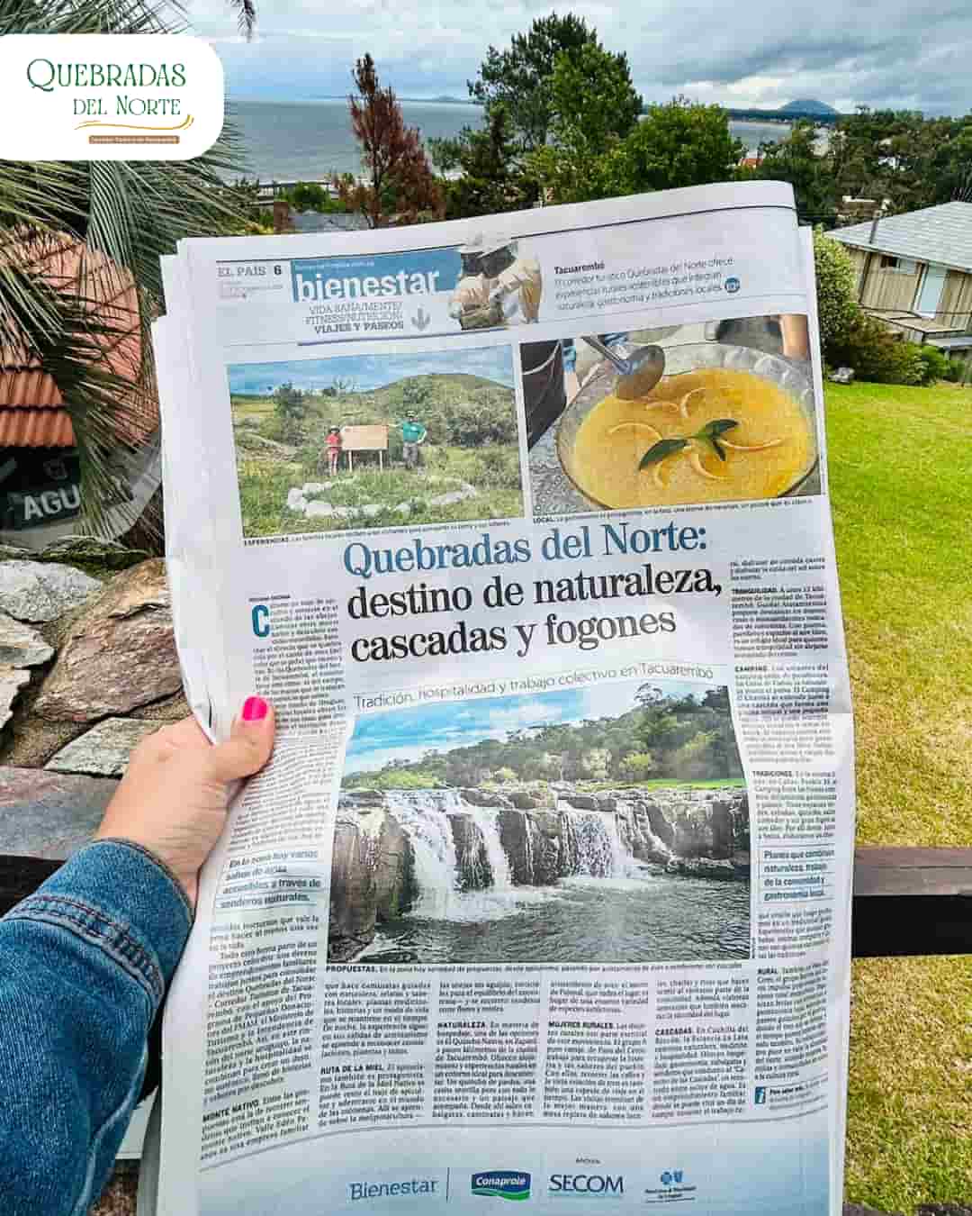 Quebradas del Norte destaca en El País por su turismo rural